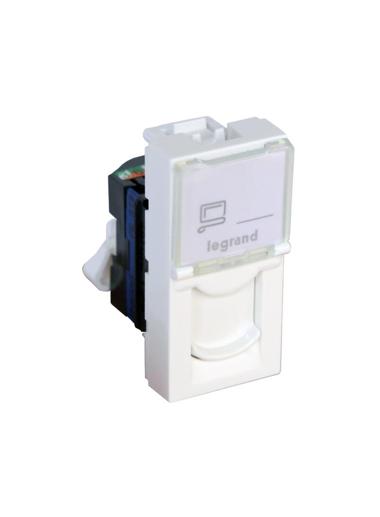 M45:1M 1Xrj45 Kat6 Utp Antybak 076581 LEGRAND