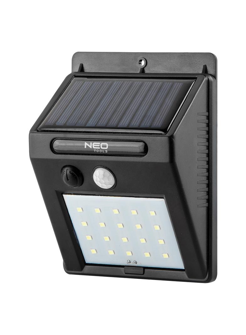 Lampa solarna ścienna 20 SMD LED 250 lm NEO GTX 99-055 GTX Poland