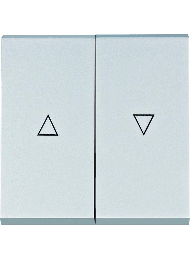 lumina Klawisze do łączników żaluzjowych, srebrny