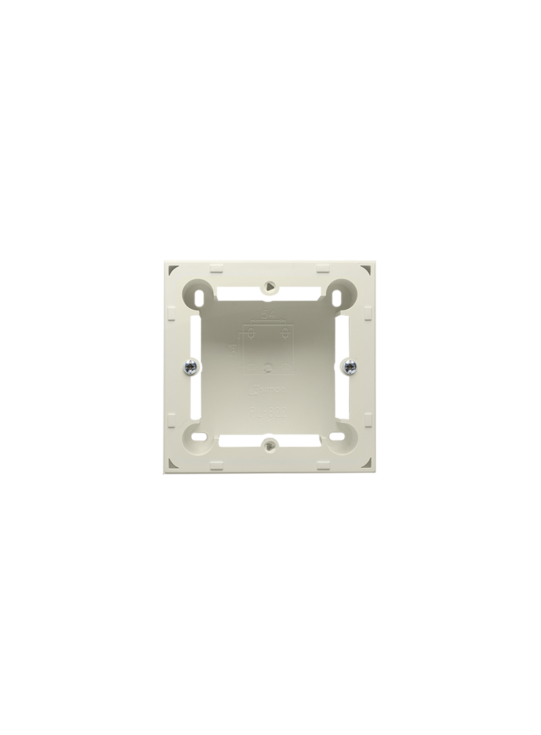 puszki instal. Puszka natynkowa płytka (31mm) pojedyncza beż MPN1/12 KONTAKT