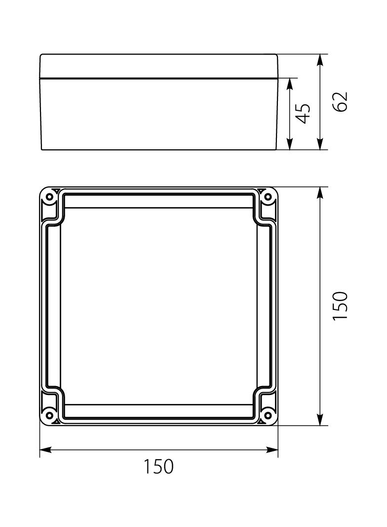 Puszka hermetyczna PHP-150 62.150 OPATÓWEK
