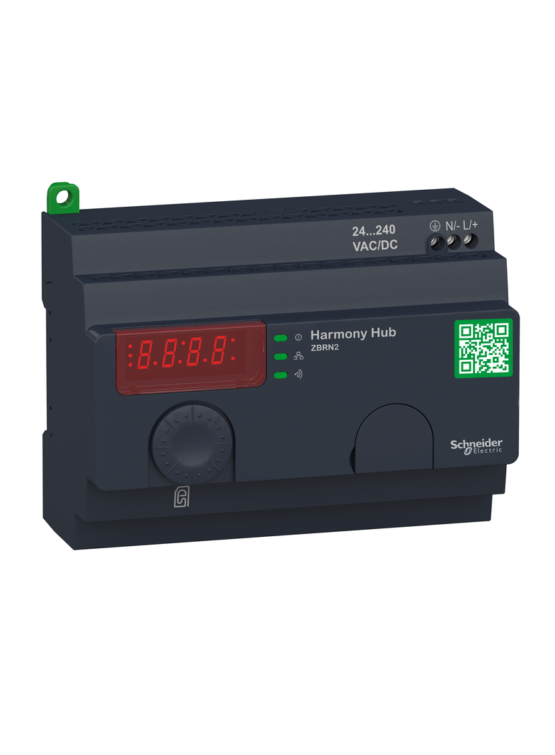 Harmony XB5R Moduł bramki Modbus TCP/ Linia szeregowa 24-240 V AC/DC ZBRN2 Schneider