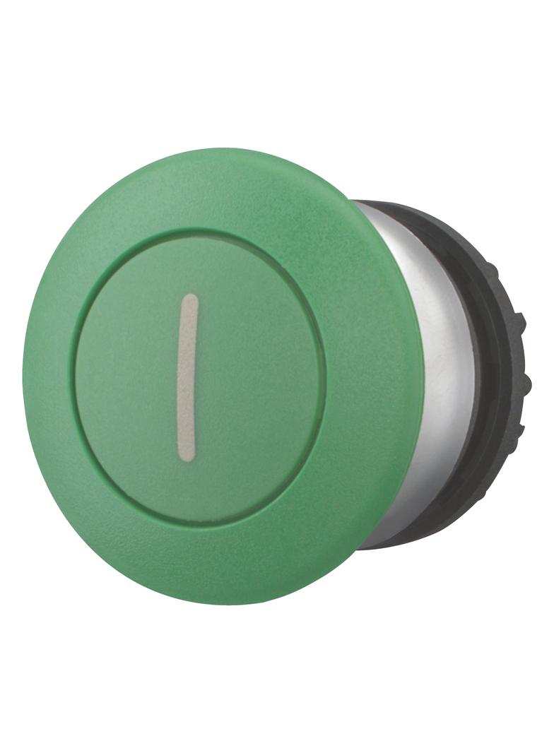 M22-DP-G-X1 Przycisk grzybkowy zielony z samopowrotem z opisem 216722 EATON