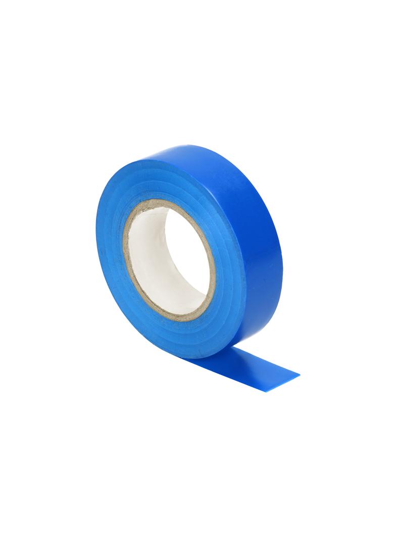 Zestaw 10 taśm izolacyjnych 19mm niebieska uniepalniona grubość 0,13mm długość 20m OR-AE-13196/BL/20