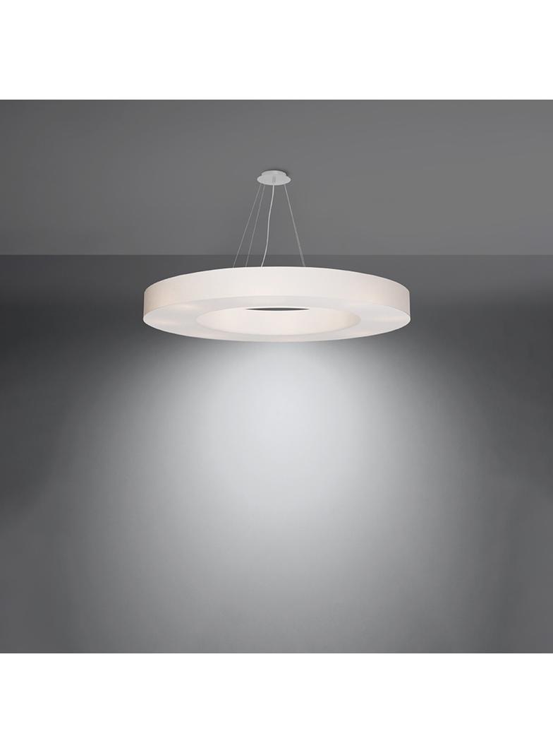 Sollux Żyrandol SATURNO SLIM 90 biały SL.0797