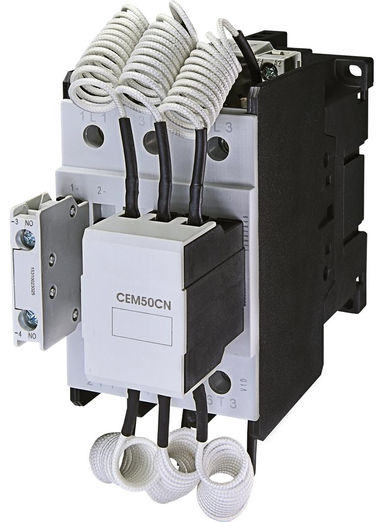Stycznik kondensatorowy CEM50CN.10-230V-50HZ 004648140 ETI