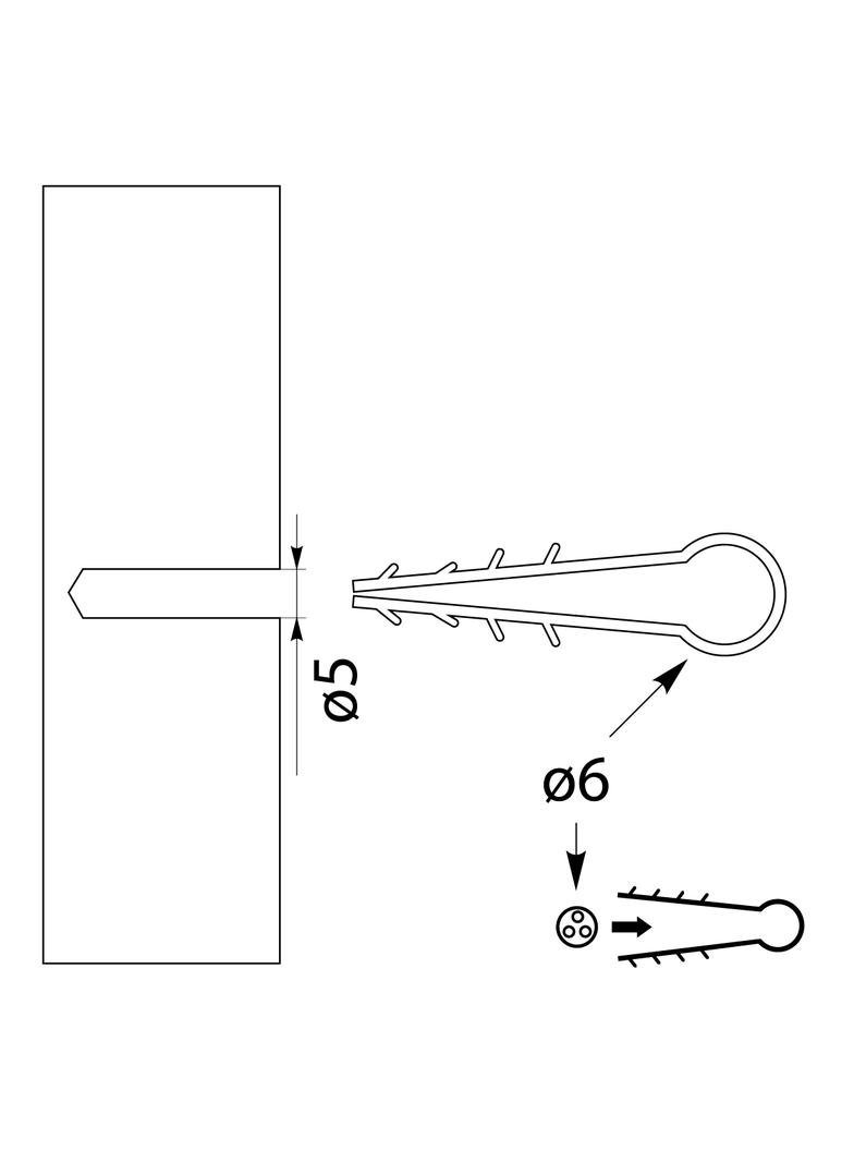 Uchwyt USMO-6 (100szt) 14.1 OPATÓWEK
