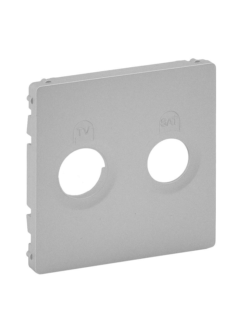VALENA LIFE PLAKIETKA GNIAZDA TV-SAT ALUMINIUM, Legrand