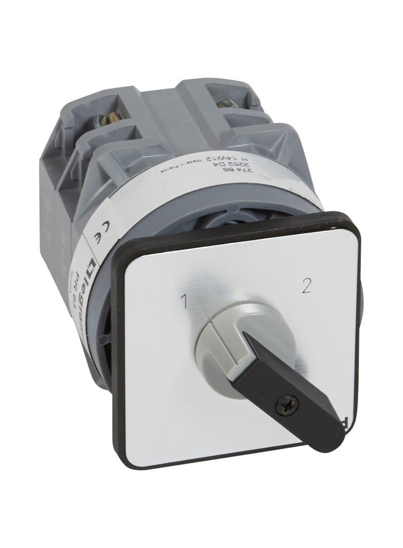 PRZEŁĄCZNIK KRZYWKOWY 1-2 PR63 63 A 2P, Legrand