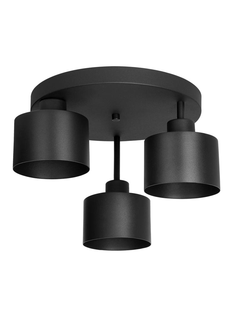 Ramos 3P E27, lampa wisząca, max. 3x60W, czarna AD-LD-6258BE27M ORNO