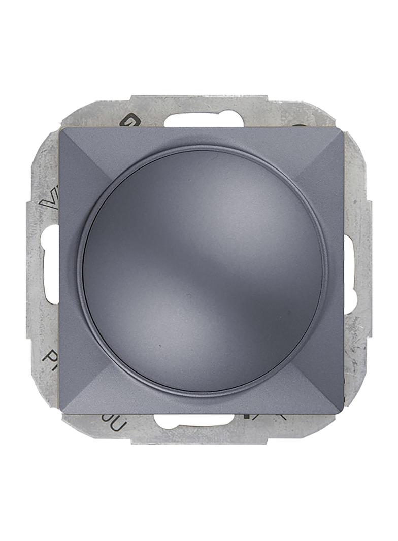 Ściemniacz obrotowy LED Pearl, 230V, 50Hz, Pmin:3W, Pmax:35W, SO-1P/LED, antracyt
