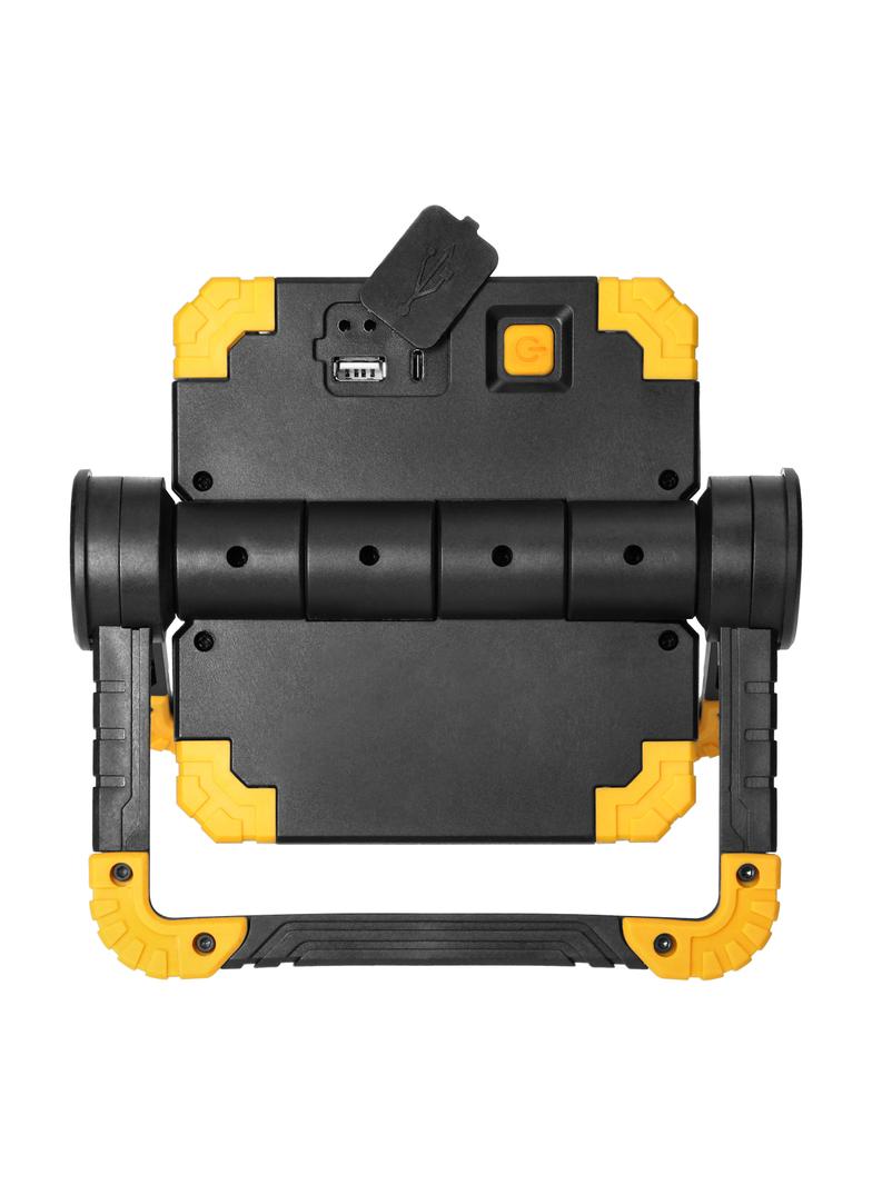 GEMINIX LED 2x10W, podwójny naświetlacz roboczy, przenośny z akumulatorem, 1200lm, IP44, 4000K, 5000 AD-NR-6466L4 ORNO