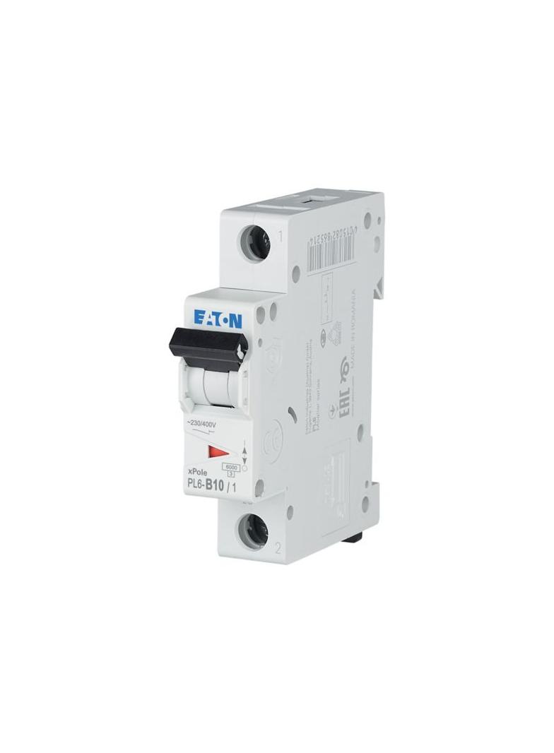 PL6-B10/1 Wyłącznik nadprądowy 6kA B10A 1P 286519 EATON