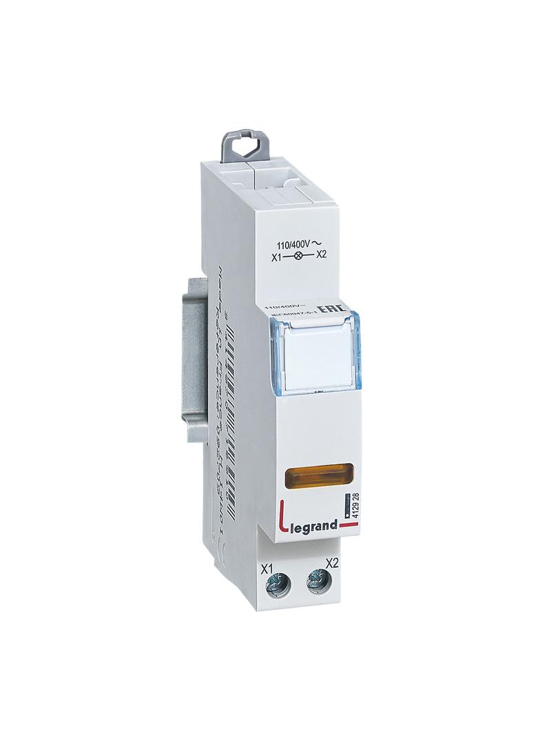 LAMPKA POJEDYNCZA LED ŻÓŁTA 110/400V, Legrand