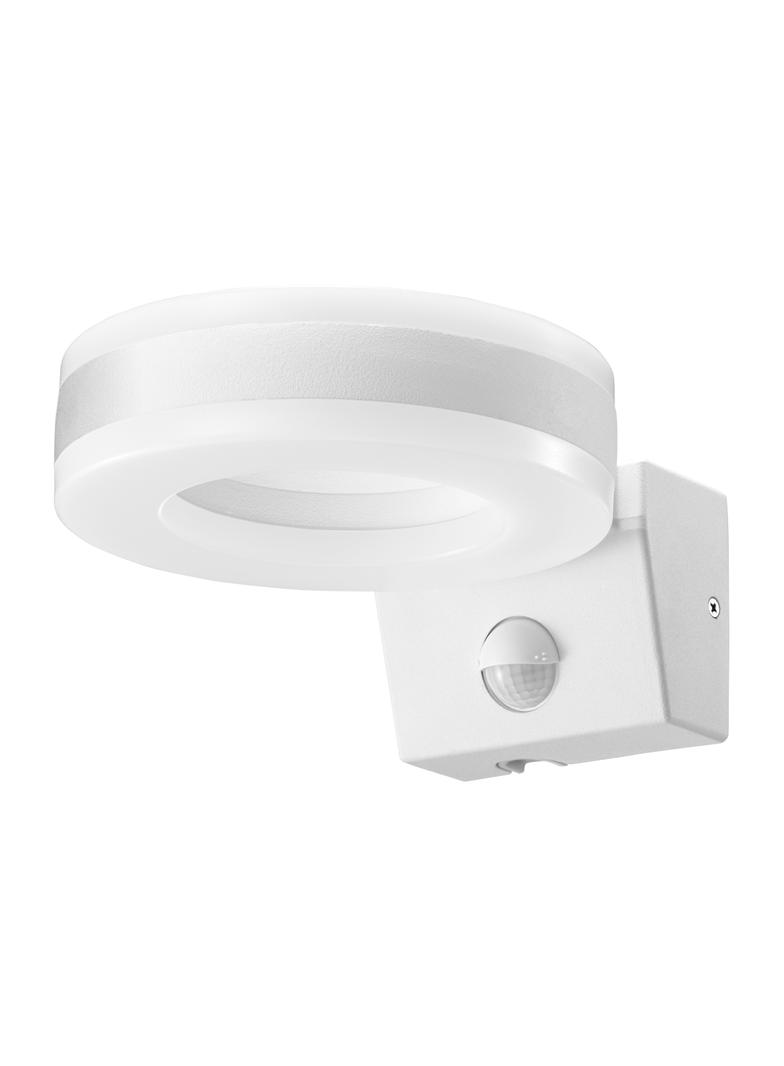 HOWLIT LED 20W oprawa ogrodowa z czujnikiem ruchu 1800lm IP65 4000K biała AD-OP-6205WLPMR4 ORNO