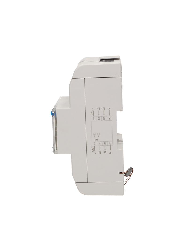 3-fazowy wskaźnik energii elektrycznej 120A 5 modułów DIN TH-35mm dodatkowy przycisk OR-WE-507 ORNO