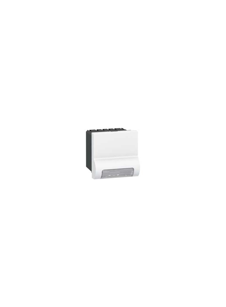 MOSAIC OŚWIETLENIE PRZESZKODY - 2 MODUŁY BIAŁE 0,2/1W 230V~, Legrand
