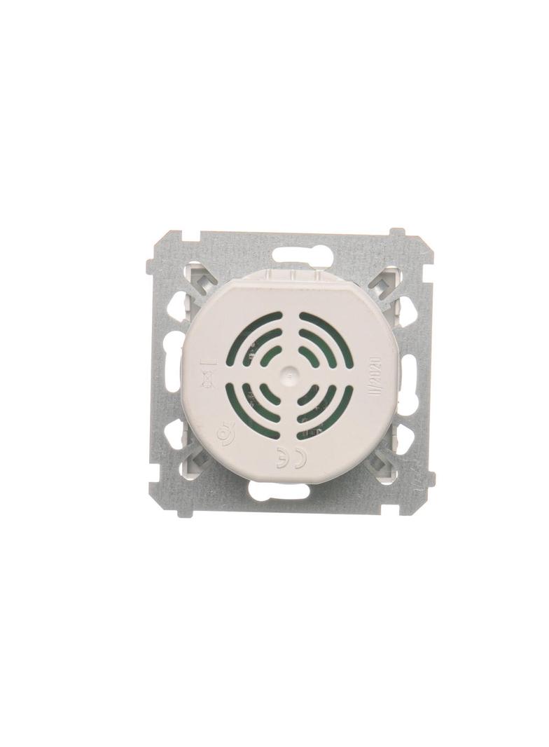 Simon 54 Sygnalizator świetlny LED – światło zielone 230V srebrny mat