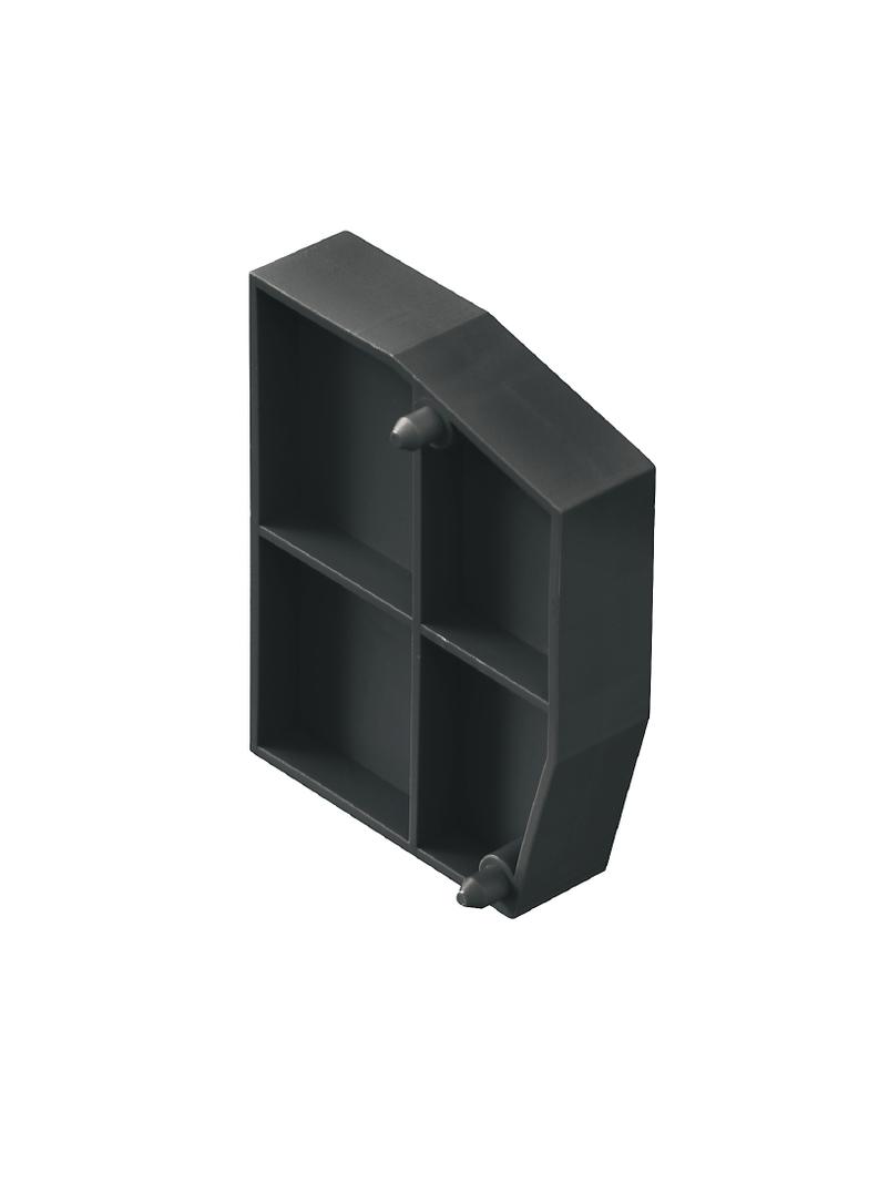 DP WGK 50 BK BX Płytka końcowa i dzieląca styków, 54.1 mm x 7.2 mm, czarny /10szt./ 1250610000 WEIDMÜLLER