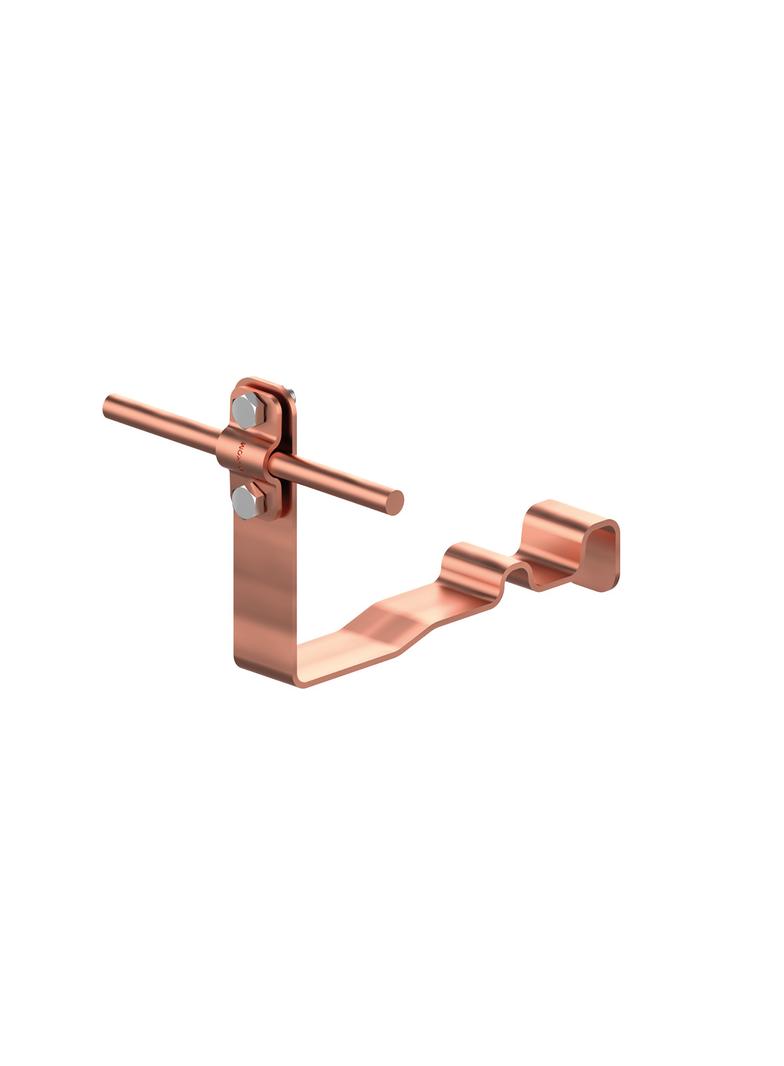 Uchwyt dach.prof. WZÓR 6  Z-śruba, H=10 cm /CU/