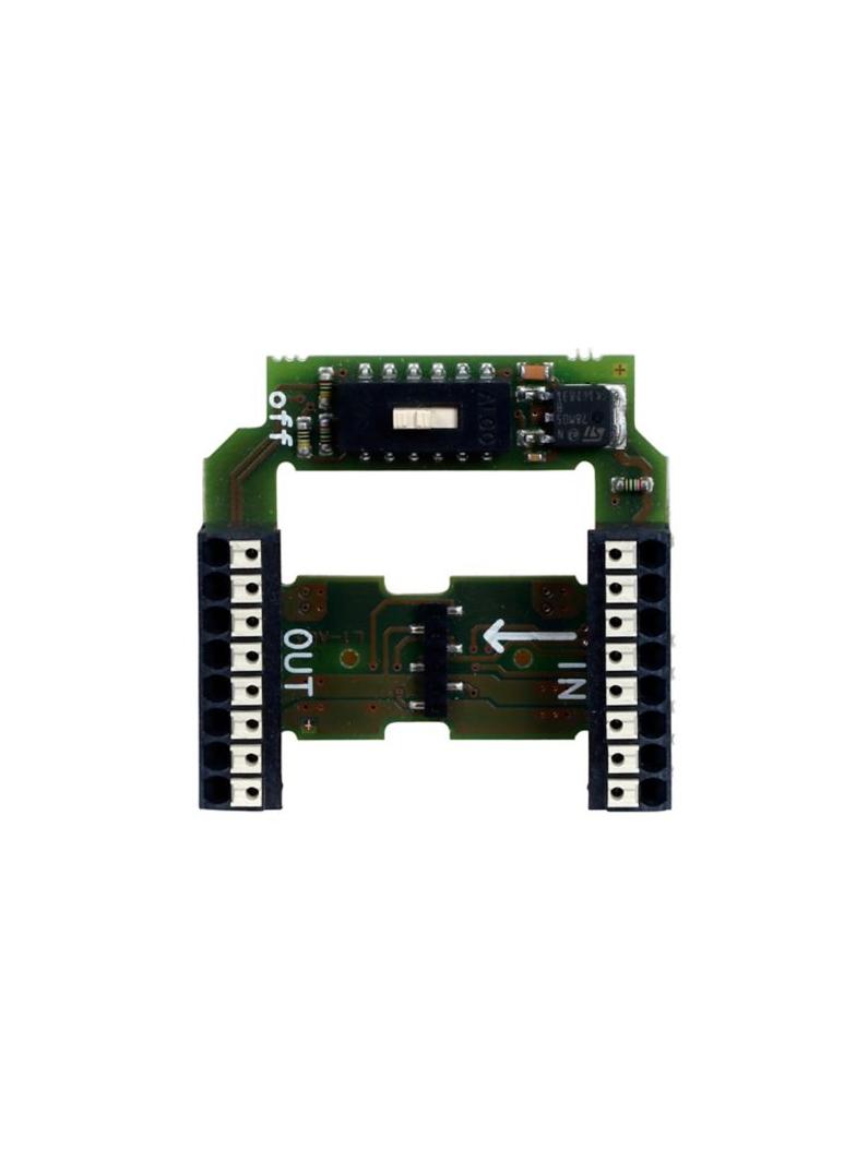 M22-SWD-I1-LP01 1-pozycyjna płytka przystosowująca kasetkę sterowniczą do systemu SmartWire-DT 11599