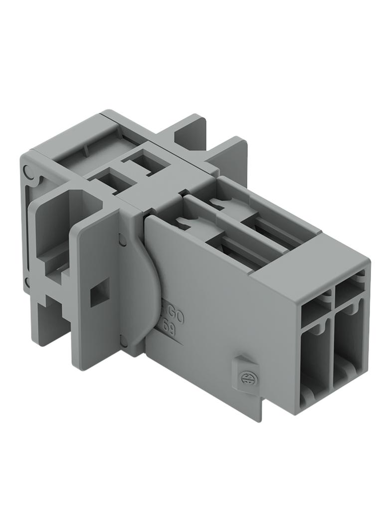 X-COM wtyk 5-biegunowy szary raster 5 mm /50szt./ WAGO