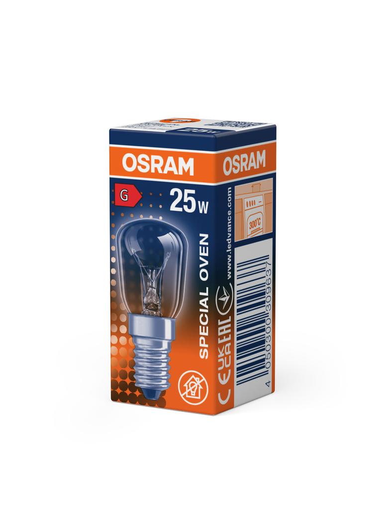 Żarówka specjalna T26/57 CL 25 przezroczysta