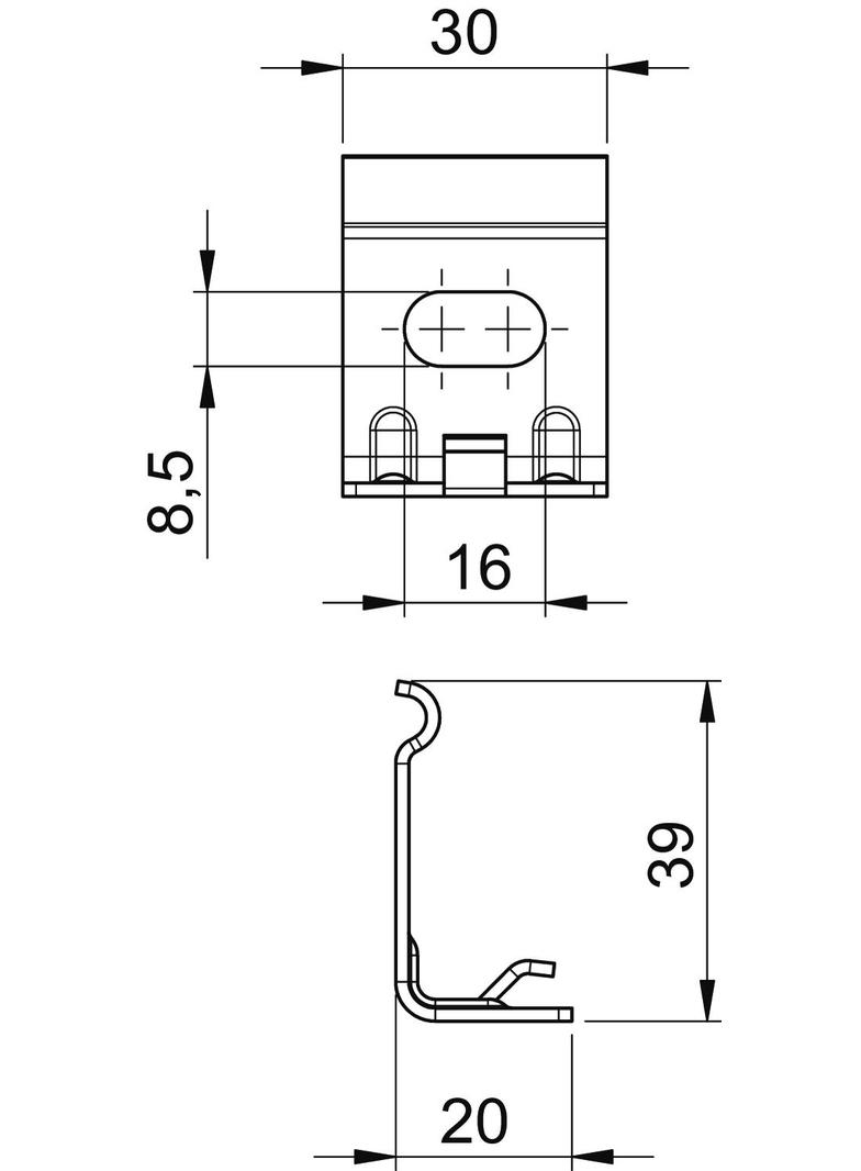 WH GRM35 VA4401, Mocowanie ścienne