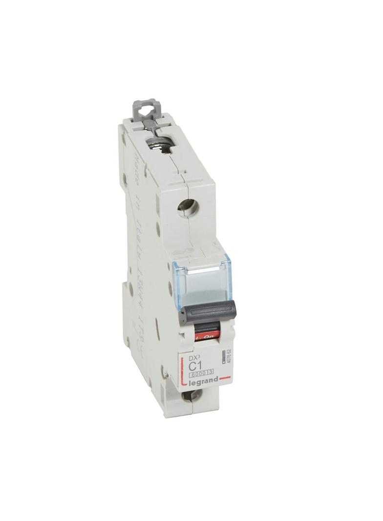 Wyłącznik Nadprądowy S 301 1P C1A 6kA DX3 407662 LEGRAND