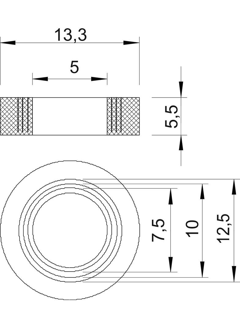107/B, PIERŚCIEŃ POJEDYNCZY PG9