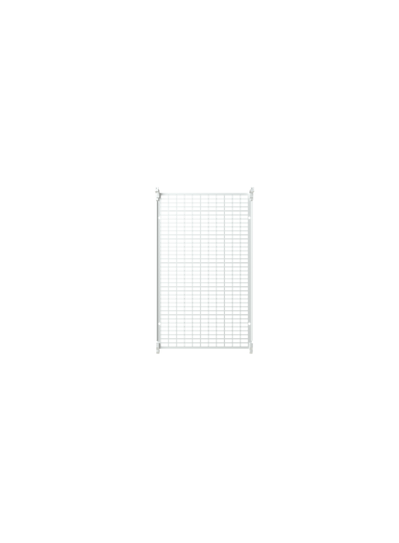 Płyta montażowa metalowa cynkowana perforowana, rozmiar 1