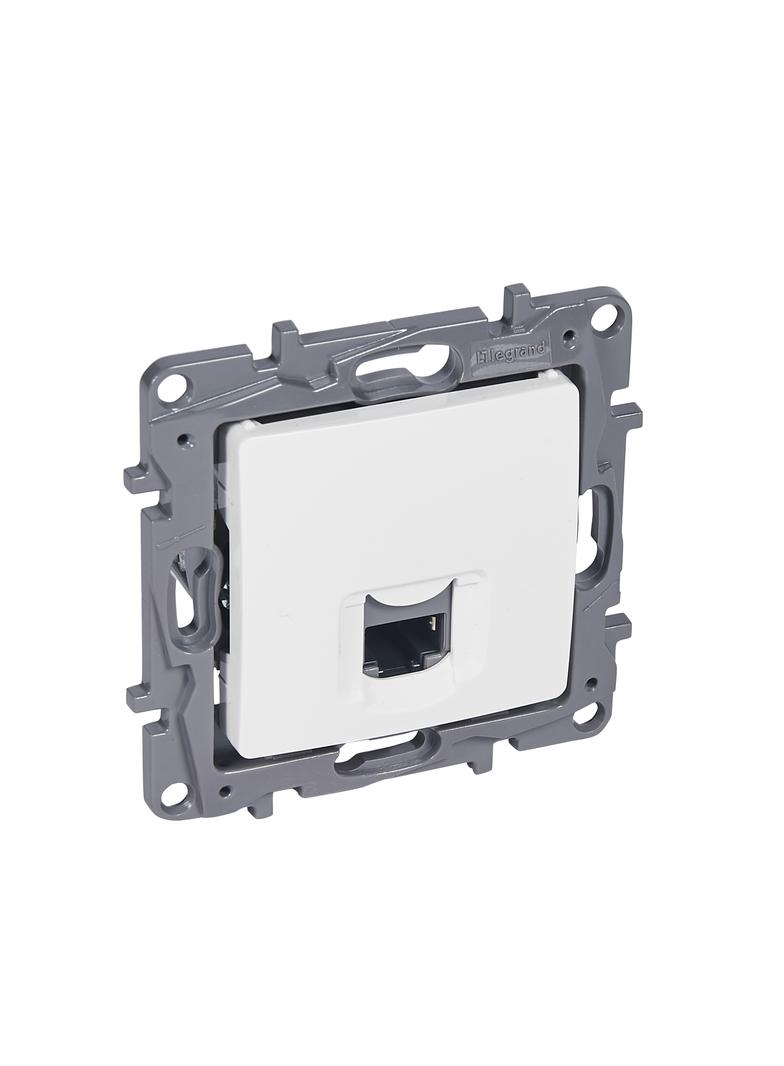 Niloe/Niloe Selection - Gniazdo 2Xrj45 Kat. 6 Ftp Białe 764577 LEGRAND