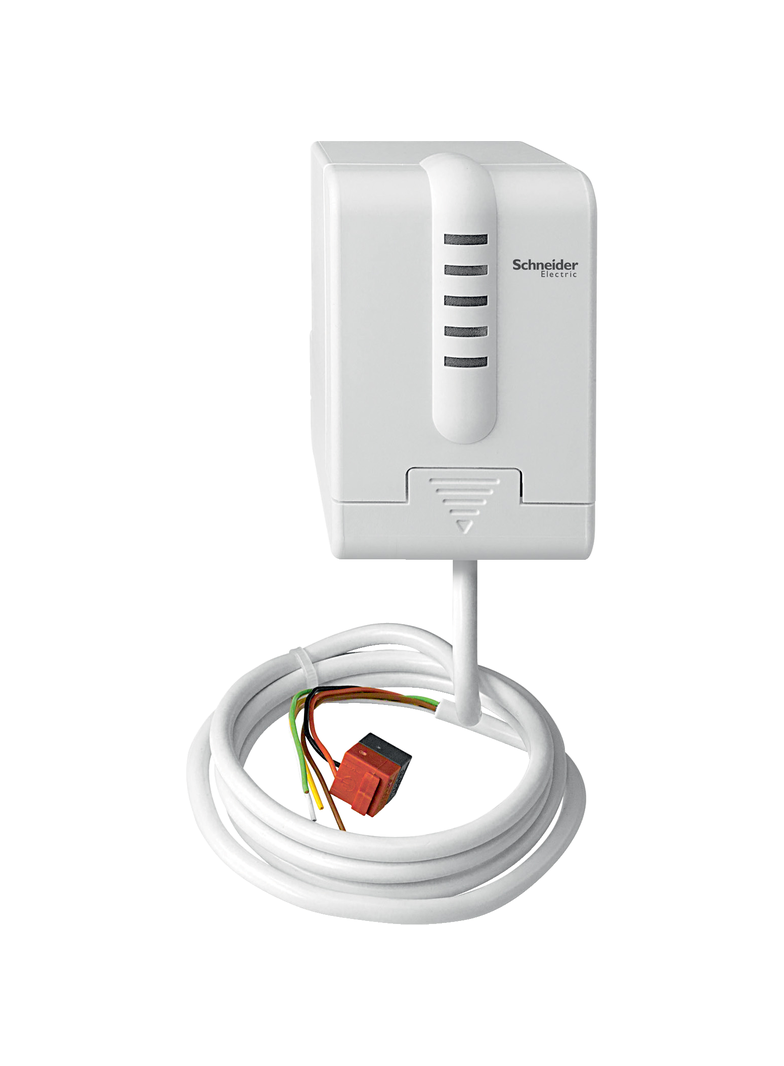 KNX aktor grzewczy 10 mA IP 21 z 2 wejściami binarnymi i diodami stanu zaworu