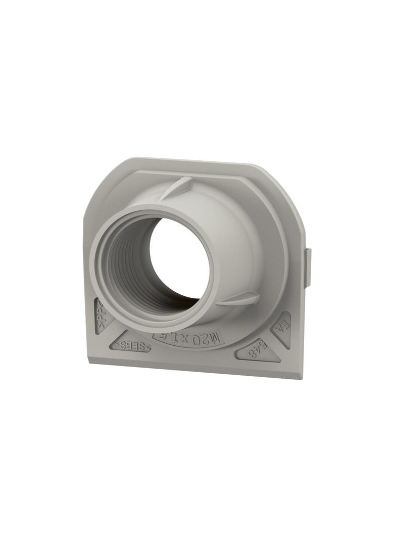 NOWE PLEXO - PRZEPUST KABLOWY - 1 WEJŚCIE - IS020 SZARY