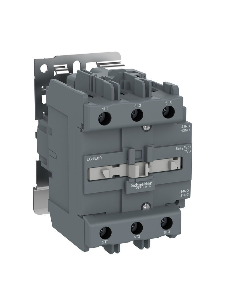 Stycznik mocy Easy TeSys Control [AC-3] 80A 3P 1Z 1R cewka 24V 50HZ LC1E80B5 Schneider