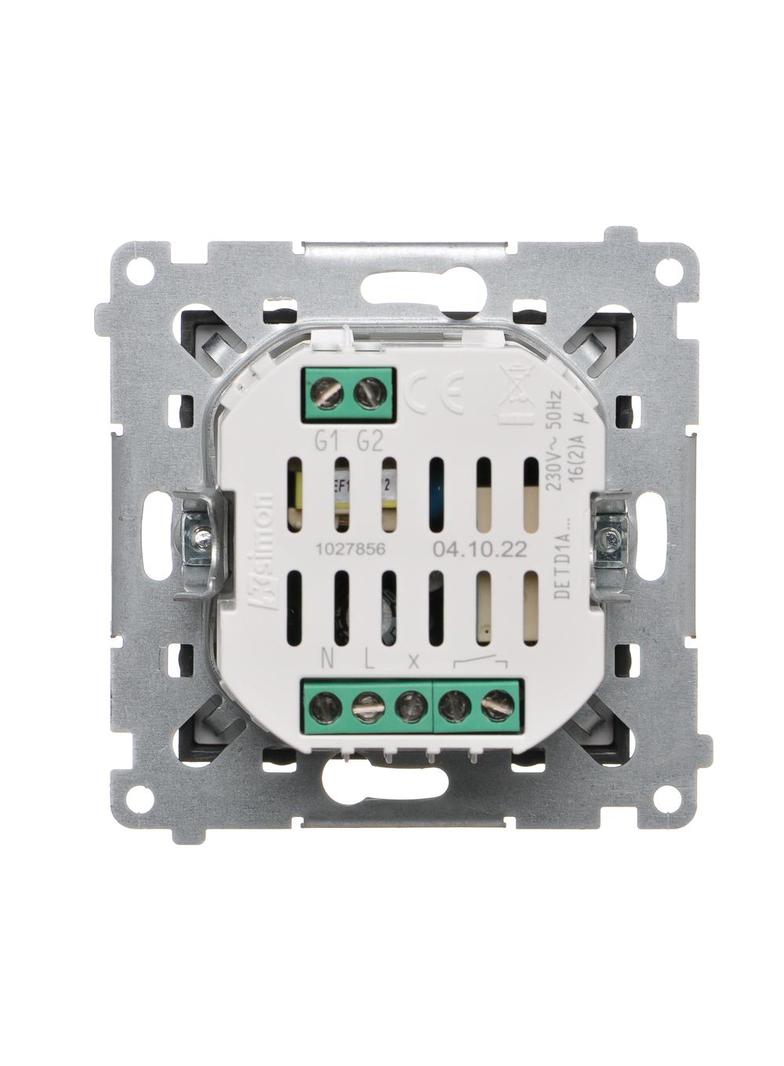 Simon 54 WMDR-17xxx1-046 Termostat programowalny z wyświetlaczem z wew/zewn czujnikiem