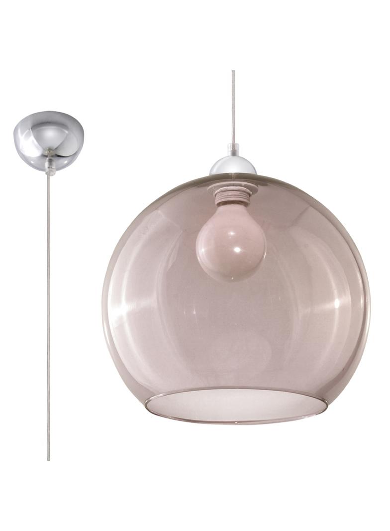 Sollux Lampa wisząca BALL grafit SL.0250