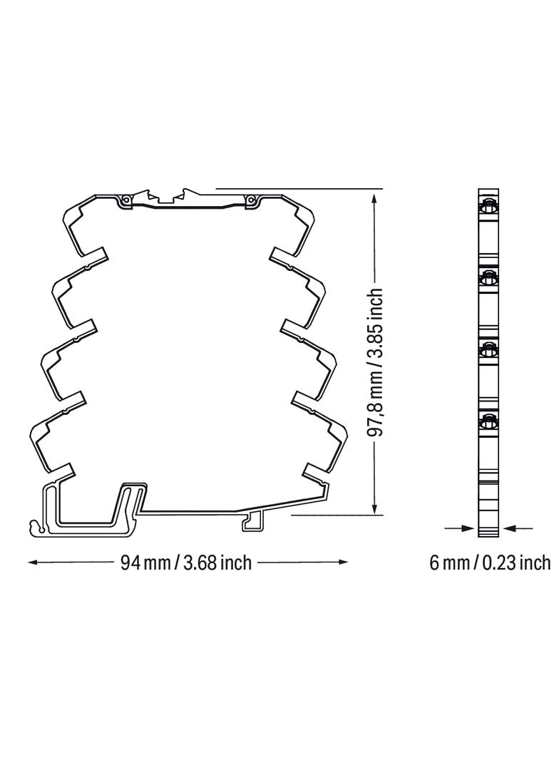 JUMPFLEX przetwornik separacyjny pasywny WAGO
