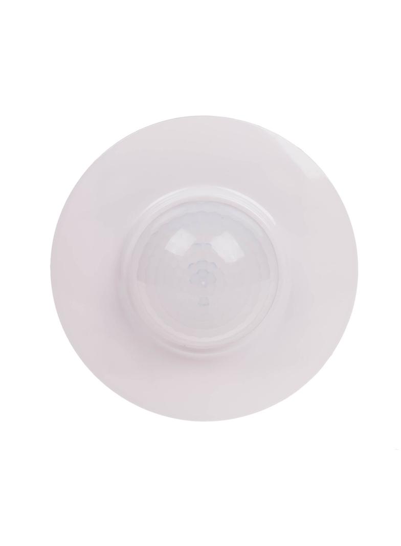 czujnik ruchu PIR 360o, Un=230V AC, P=1000W, montaż sufitowy i do puszki podtynkowej O60, biały