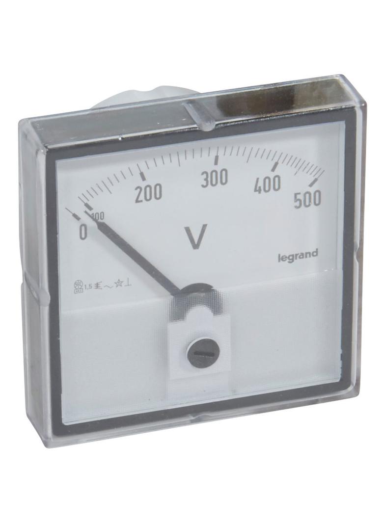 Woltomierz Analogowy Na Drzwi Kwadratowy 014660 LEGRAND