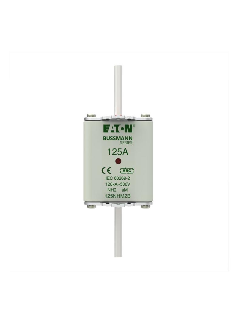 NH FUSE 125AMP 500V aM SIZE 2 DUAL IND Wkładka NH2 125A 500V AM podwójny wskaźnik 125NHM2B EATON