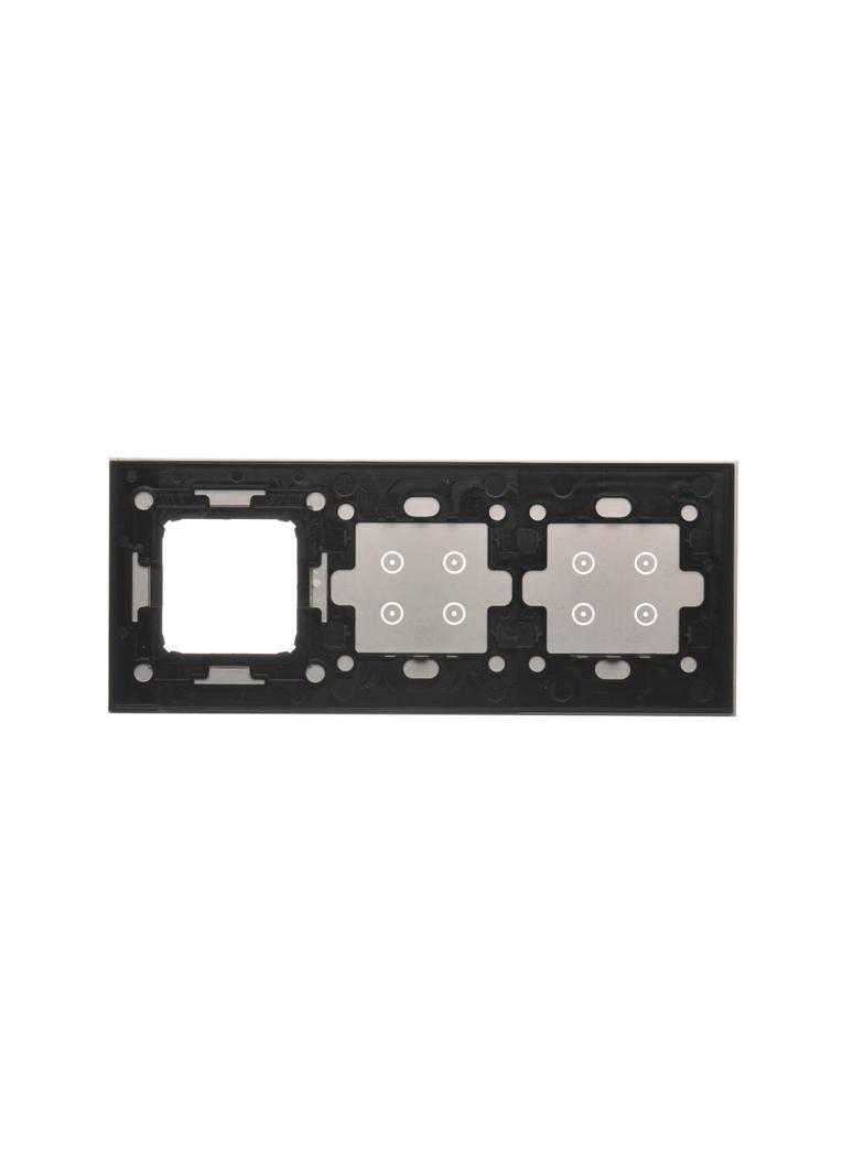 Simon 54 Touch Panel dotykowy S54 Touch 3 moduły 4 pola dotykowe + 4 pola dotykowe + 1 otwór na osprzęt S54 srebrna mgła DSTR3440/71 KONTAKT