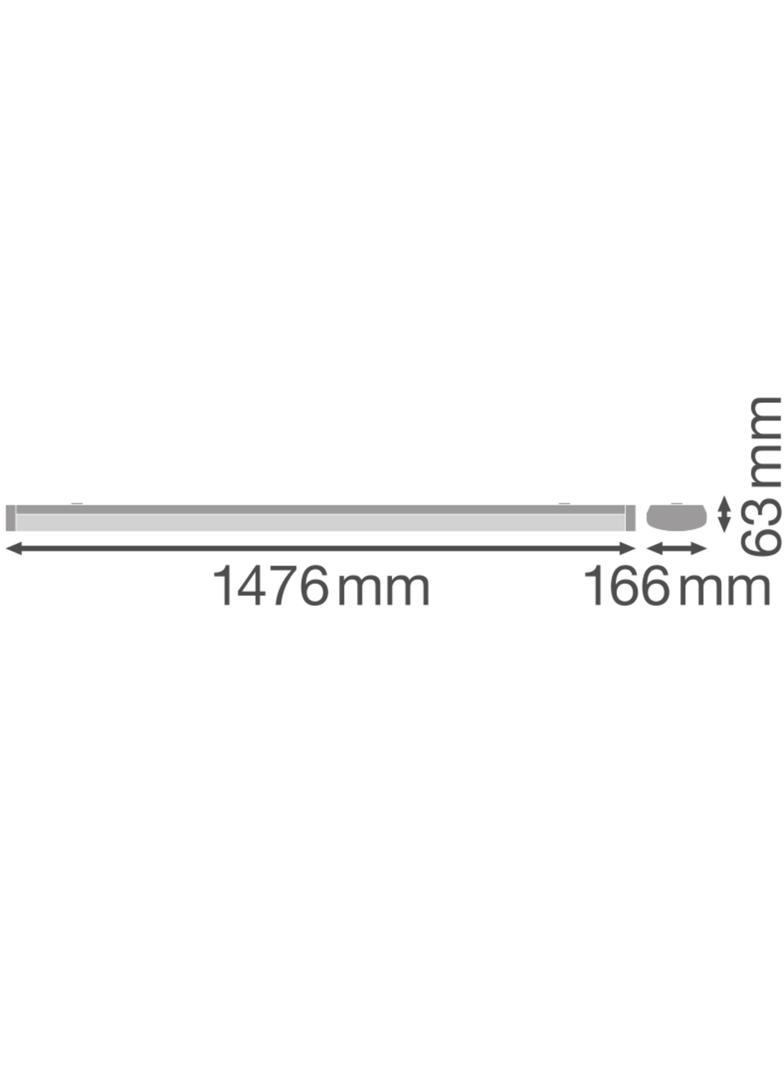 Oprawa liniowa LINEAR SURFACE 1500 P 45W 830 white IP44 DALI