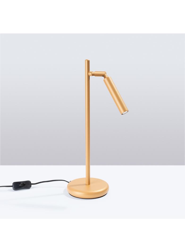 Sollux Lampa biurkowa PASTELO złota SL.1470