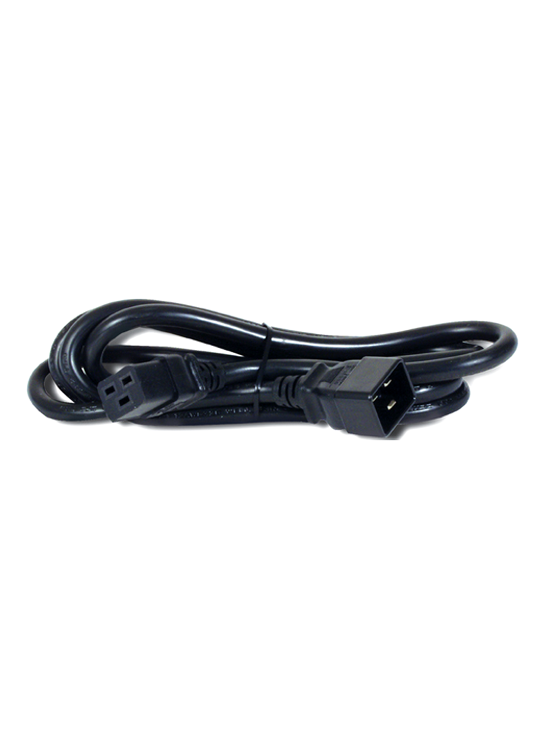 Kabel zasilający 20A o długości 2m C19 na C20 AP9877 SCHNEIDER