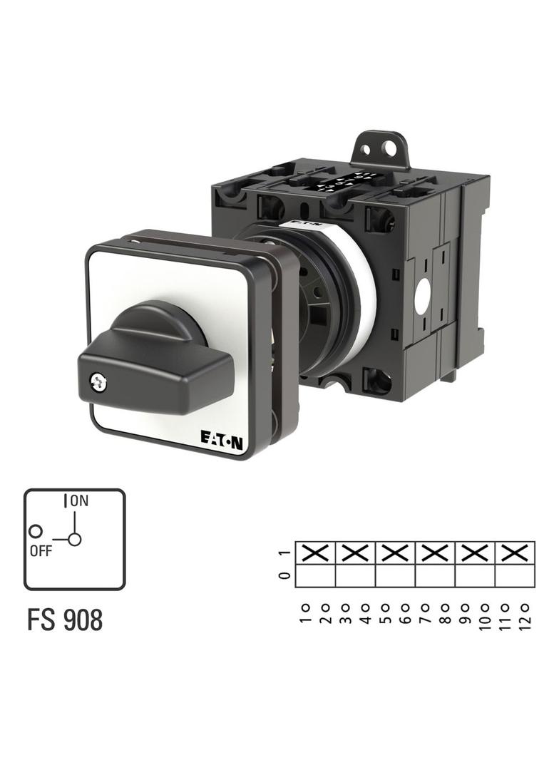 T3-3-8342/Z Łącznik krzywkowy 32A 13kW 052344 EATON