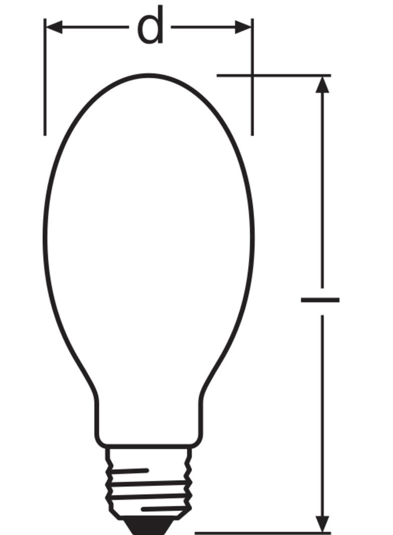 Wysokoprężna lampa sodowa NAV-E 70W SUPER 4Y