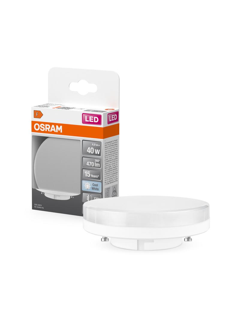 Lampa LED STAR non-dim Spot GX53 plastik 40 4,9W/840 GX53