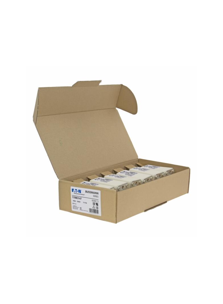 350A 1250V 1*/110 aR INDICATOR FUSE Wkładka szybka 350A AC 1250V rozmiar 1 45x45x138 170M3147 EATON