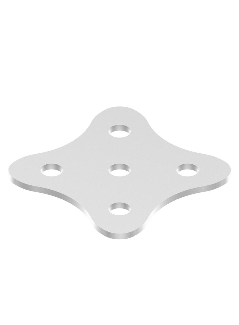 AN-88AB/OH/ Blaszka przyłączeniowa poczwórna /OH/ PW